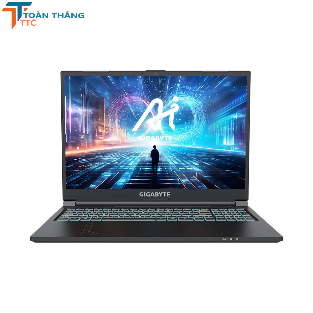 Laptop GIGABYTE G6 MF-72VN854KH (Intel Core i7-13700H | RTX 4050 | 16 inch WUXGA 165Hz | 16GB | 1TB | Win 11 | Đen)